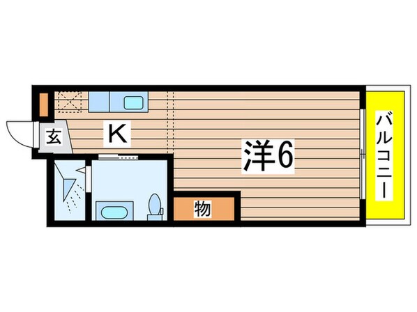 西都賀ハイリビング壱番館の物件間取画像